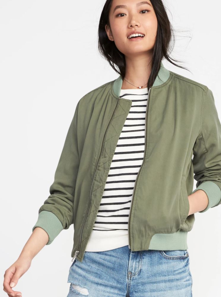 Current And Fashionable Military-Inspired Jackets for WomenLater Ever ...