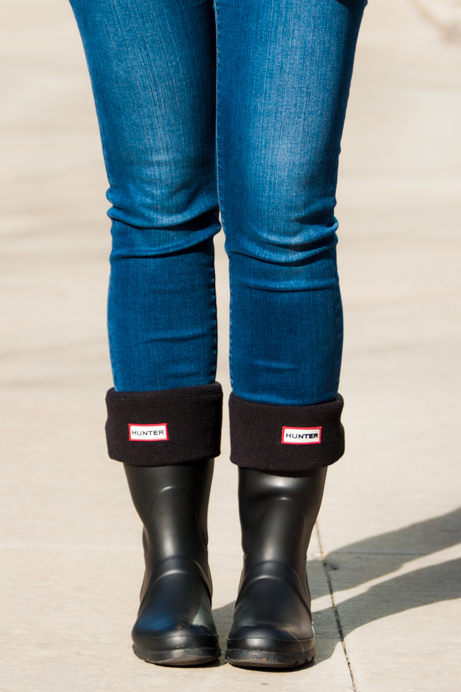 hunter short welly socks