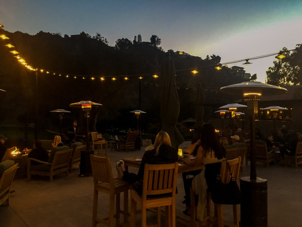 patio the ranch at laguna beach california 