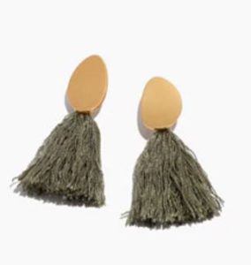 madewell tassel earring