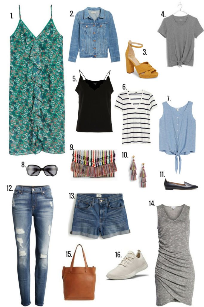 summer capsule wardrobe