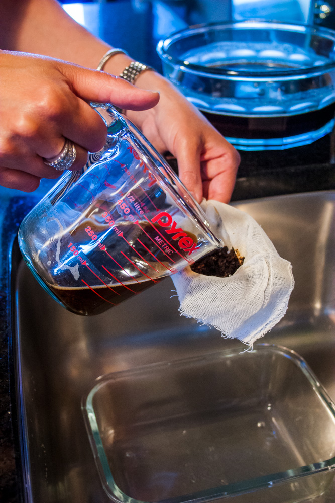 homemade cold brew coffee