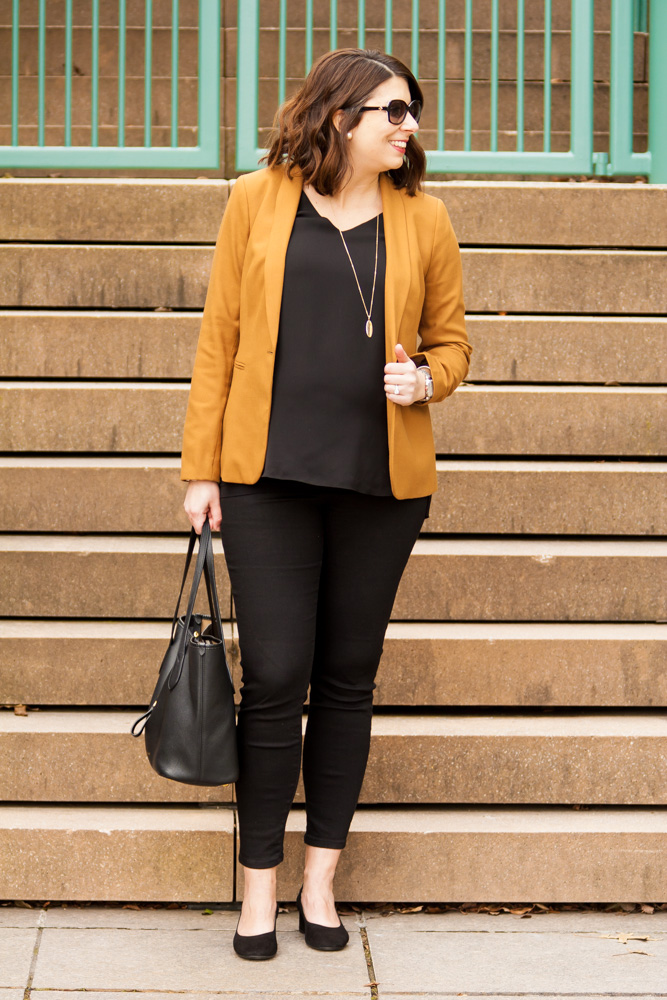 camel colored blazer