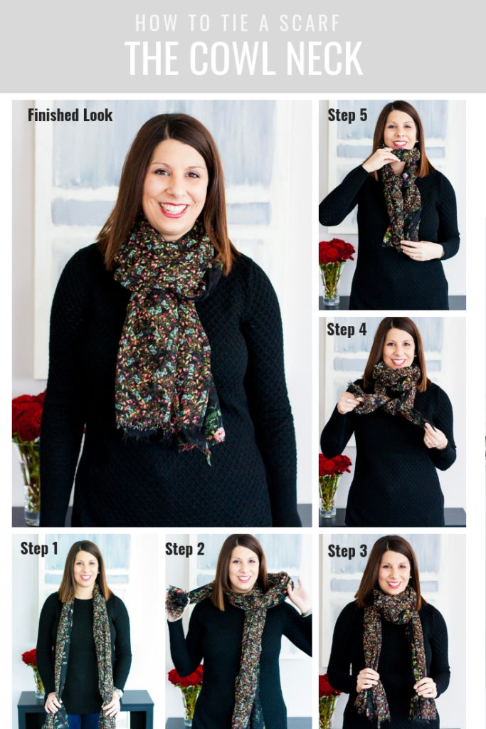 How To Tie A Scarf - 5 Classic Styles - Later Ever After