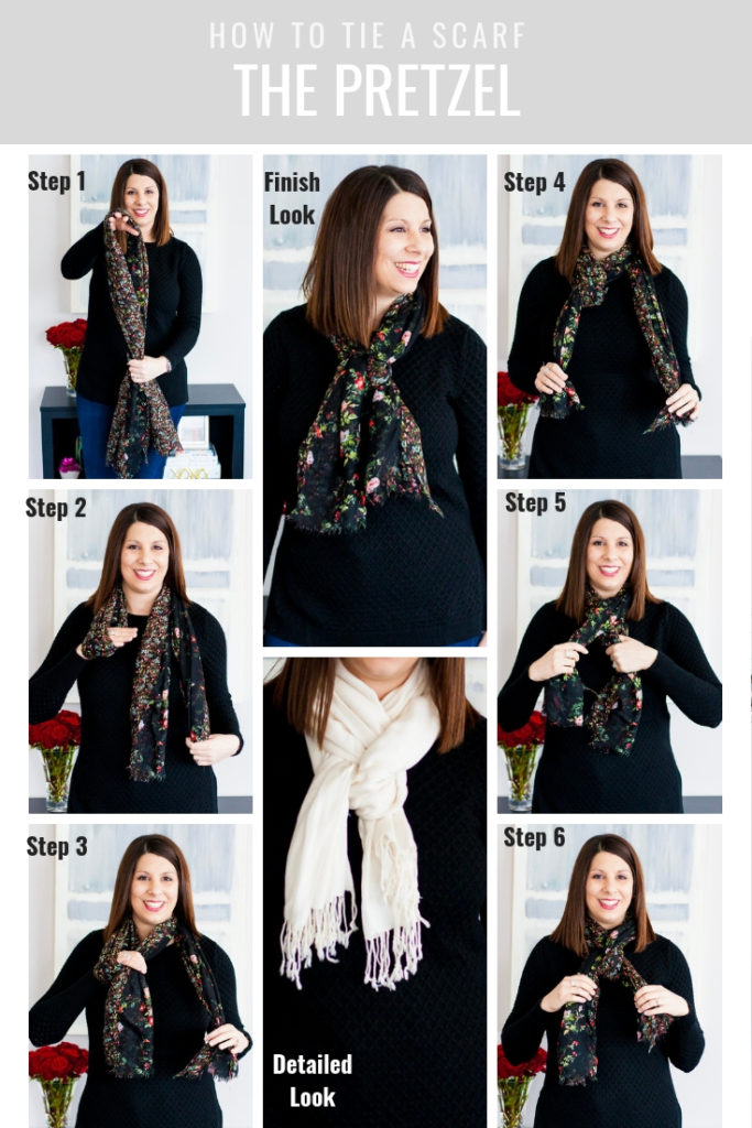 How to knot your scarf