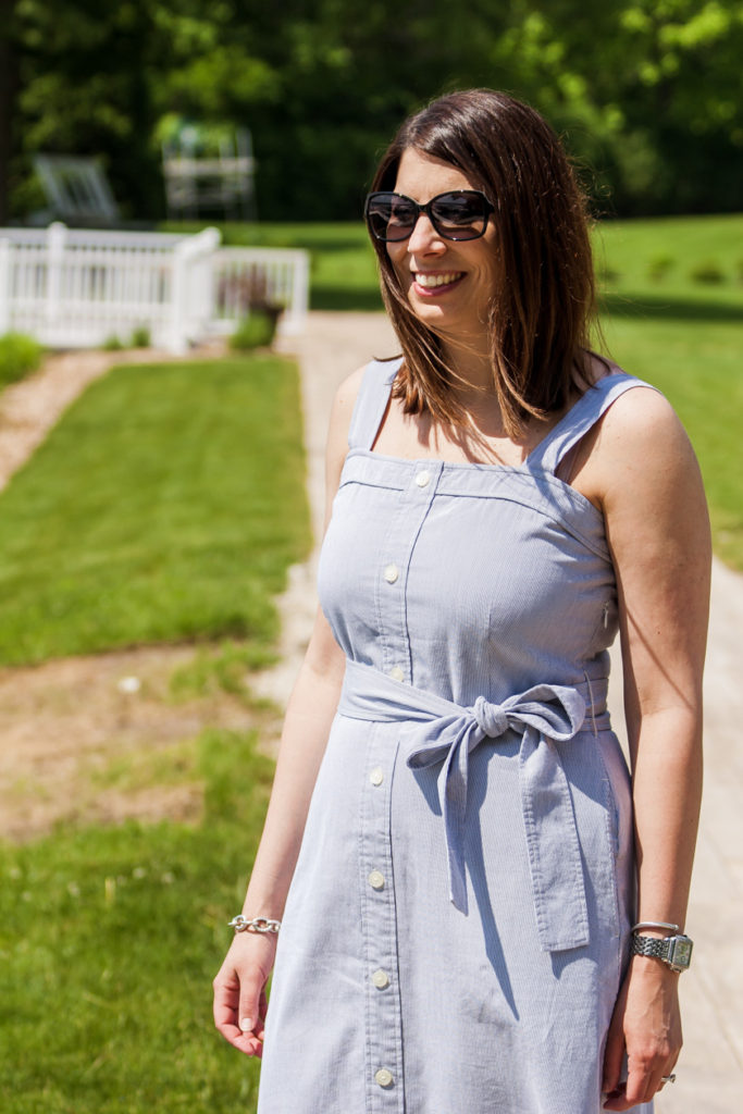 Everlane Picnic Dress The Perfect Summer Dress Later Ever After BlogLater Ever After A Chicago Based Life Style and Fashion Blog