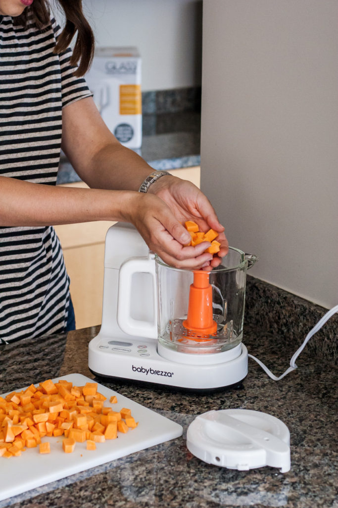 how to make baby food with the baby brezza