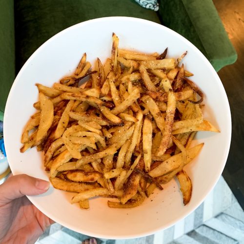 homemade frites