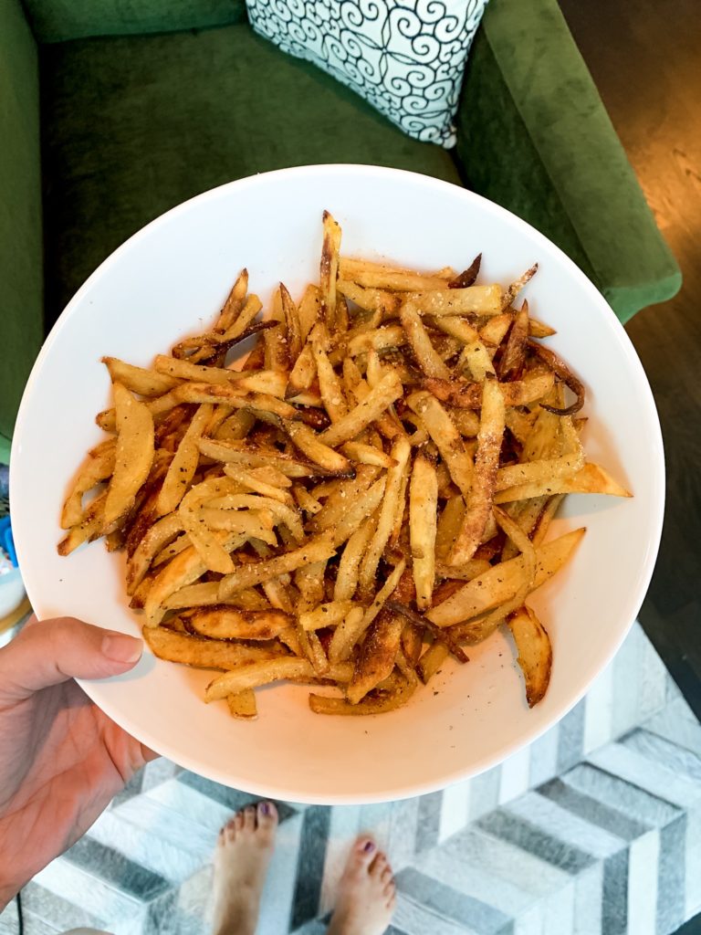 homemade frites