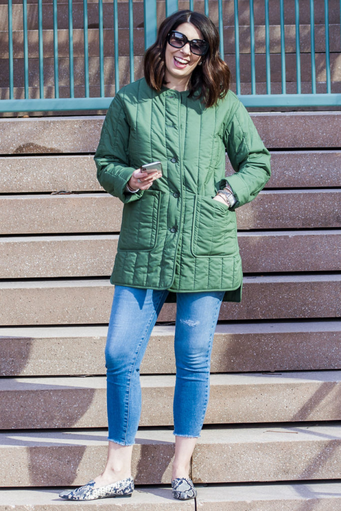 quilted jacket everlane
