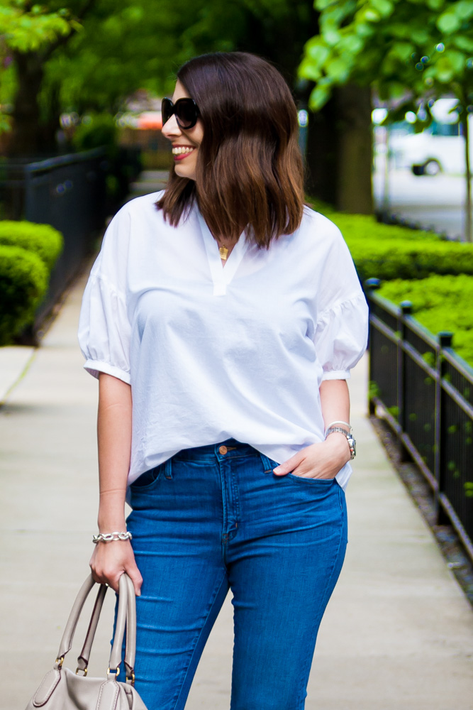 puff sleeve blouse