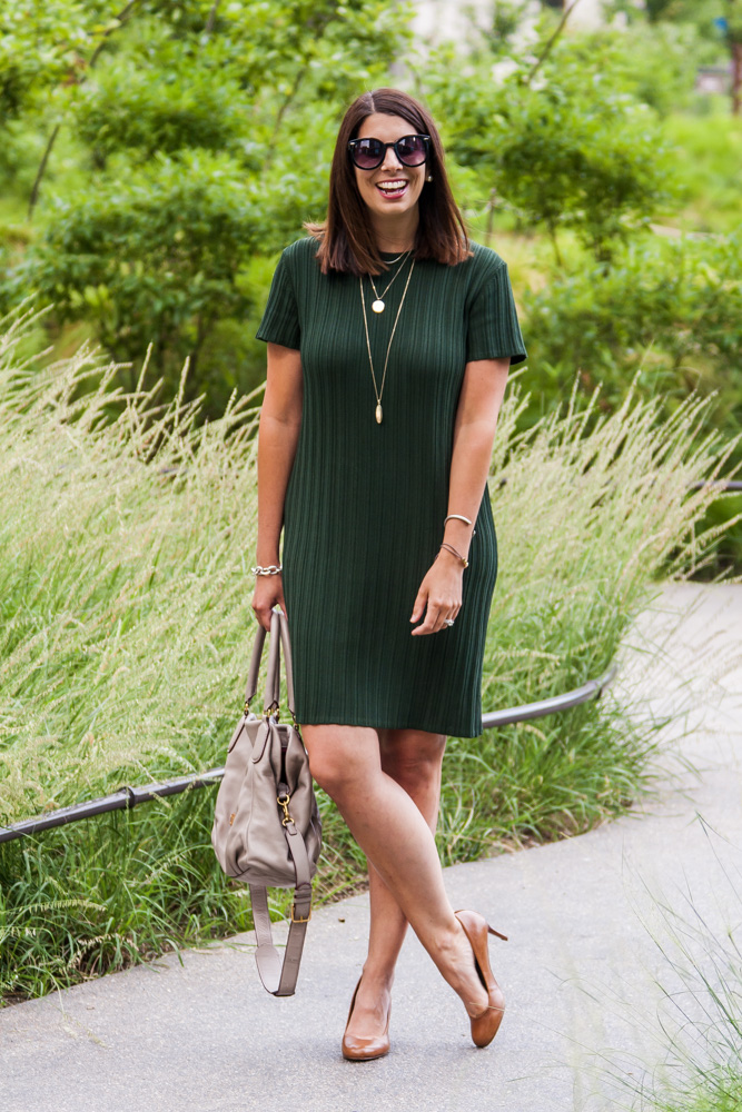 How To Style a Shirt Dress For Work 