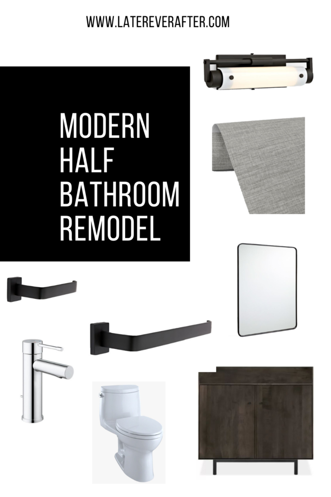 half bathroom remodel