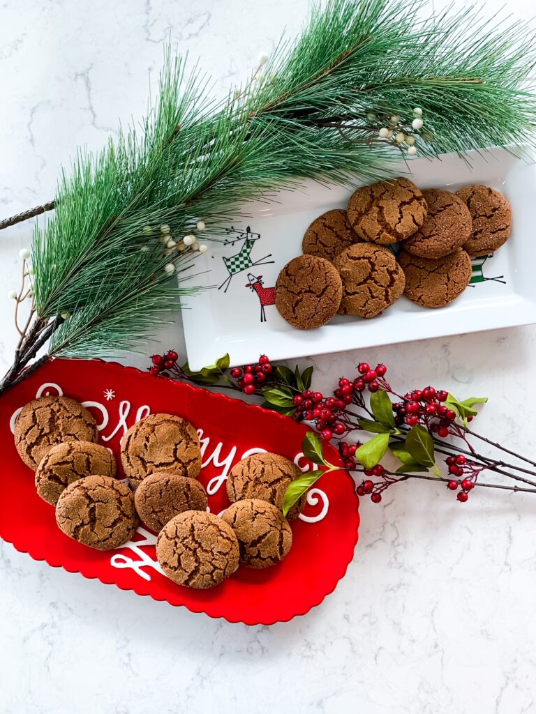 chewy gingersnap cookies recipe