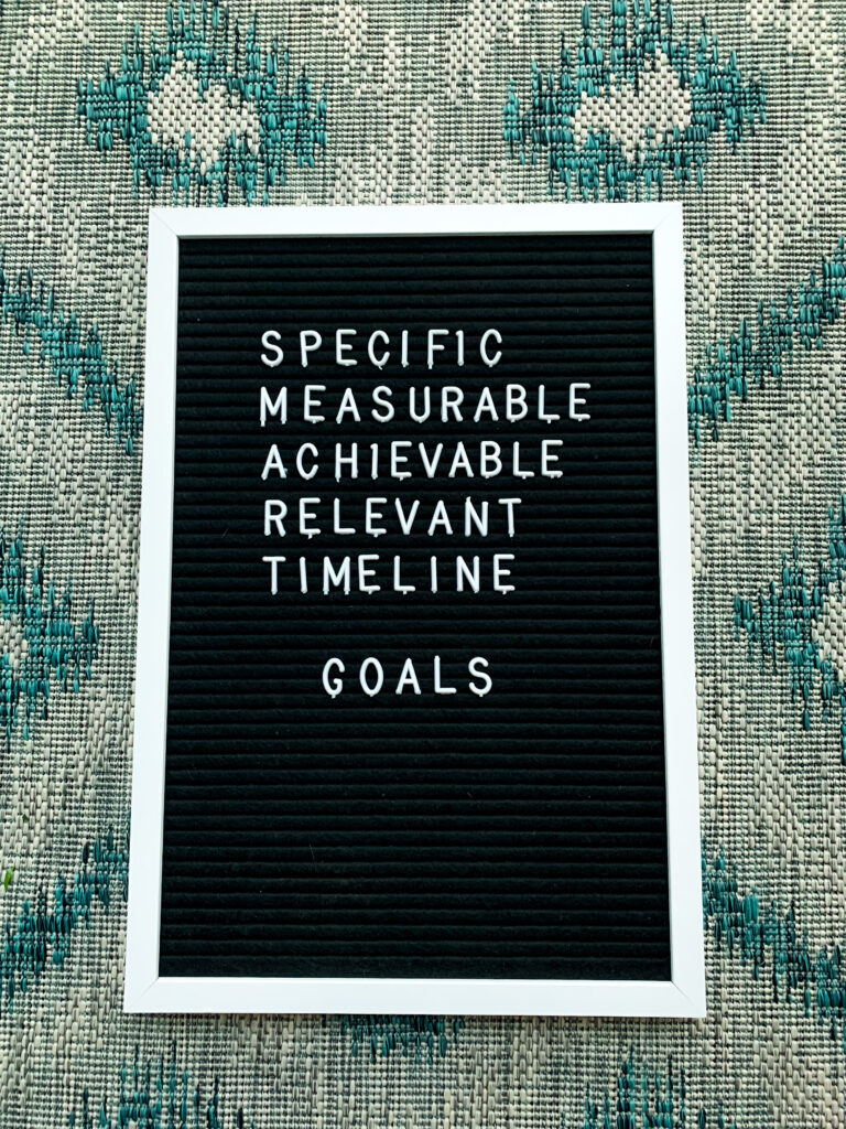 new year goal setting