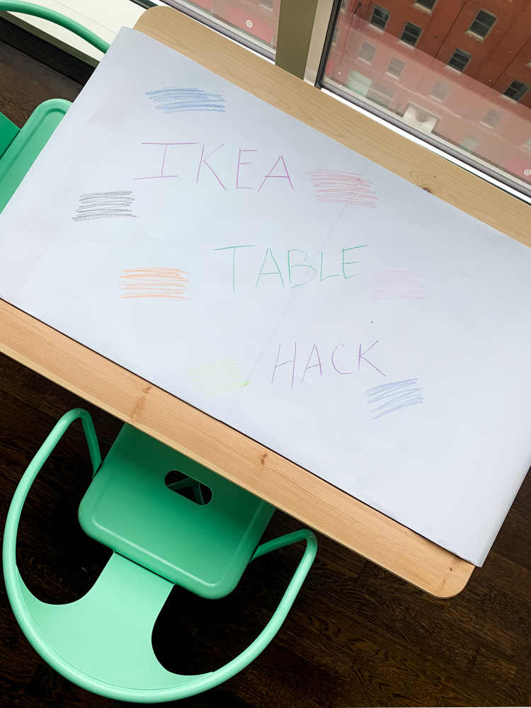 IKEA Sensory Table Hack DIY
