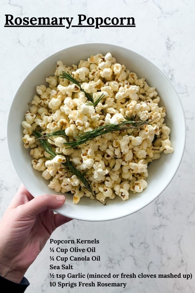 Rosemary Popcorns