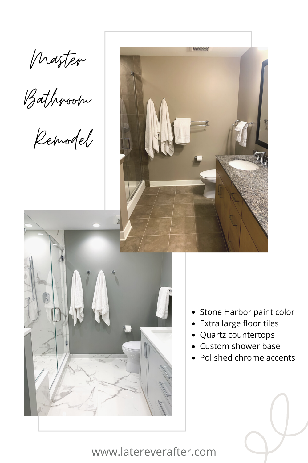 Master Bathroom Remodel - Later Ever After, BlogLater Ever After – A ...