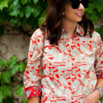 Bold Pattern Blouses for Fall