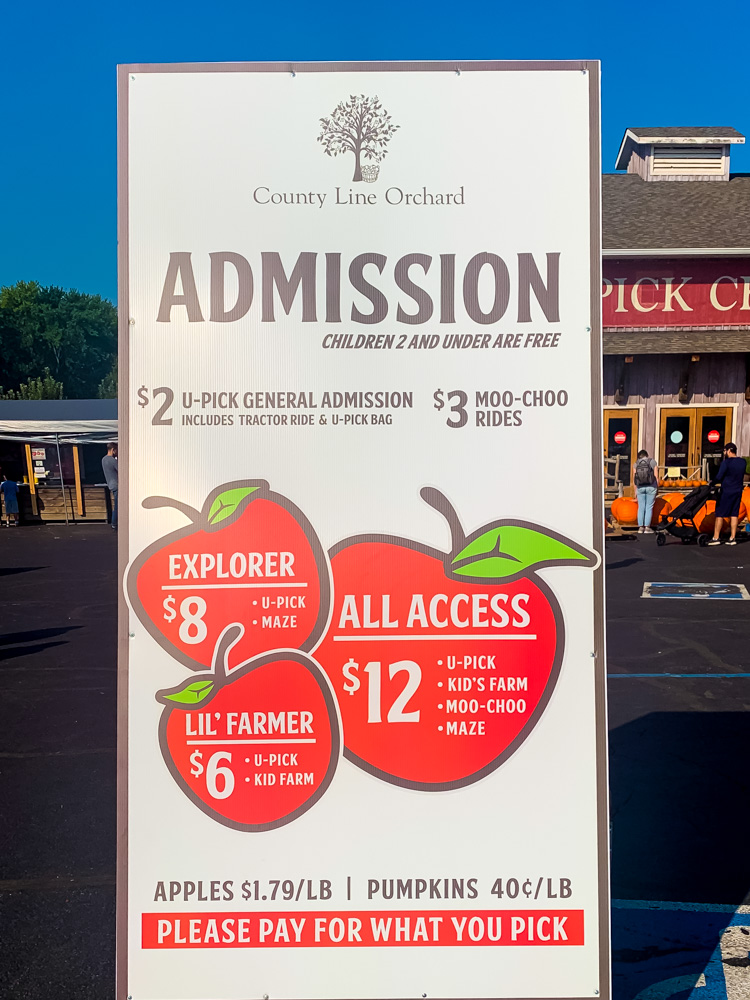 County Land Orchard sign 