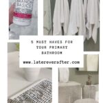 5 Must Haves For Your Primary Bathroom