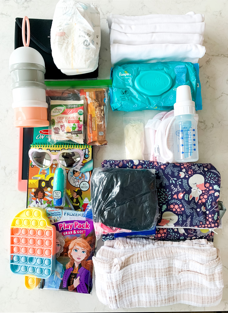 essential items in diaper bag