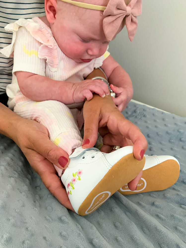by wearing Stride Rite Shoes for mom must haves