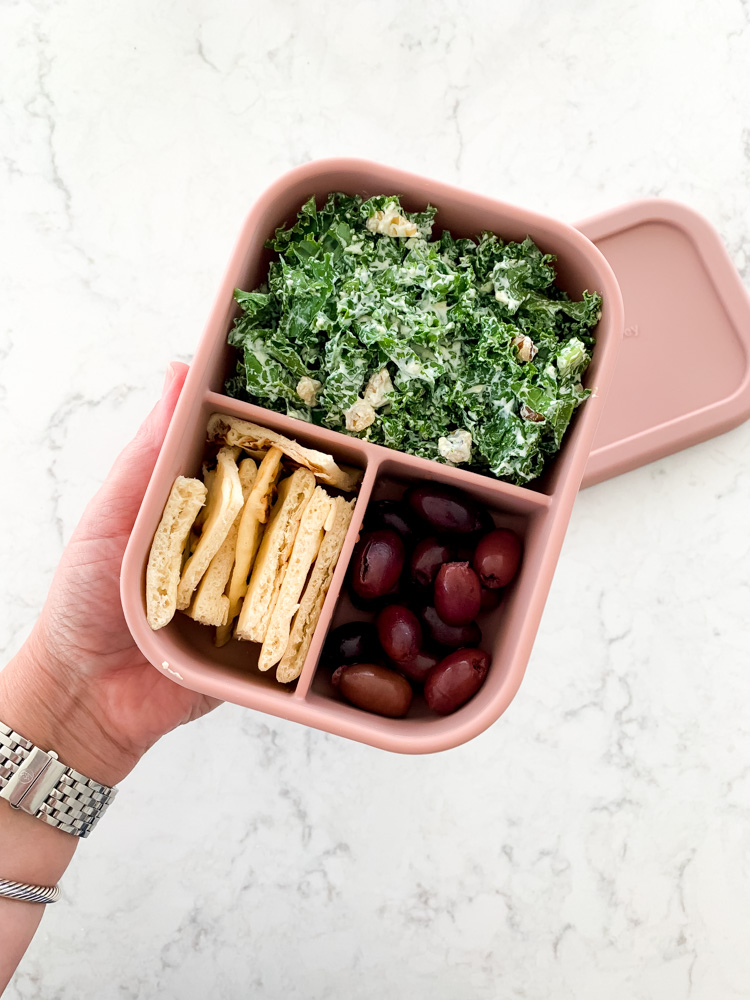 Bento Box Work Lunch with fruits and vegetables 