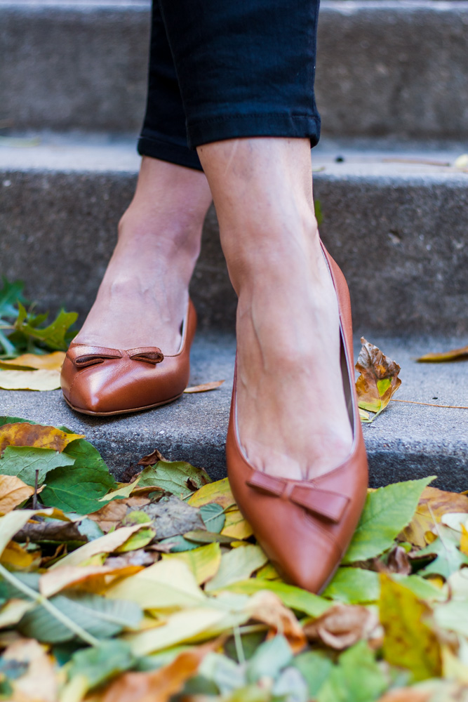 woman wearing Sarah Flint Shoe 