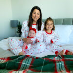 Matching Family Christmas Pajamas with LAKE