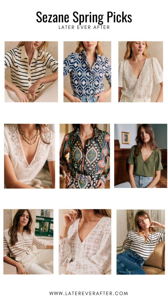sezane spring collection, french style