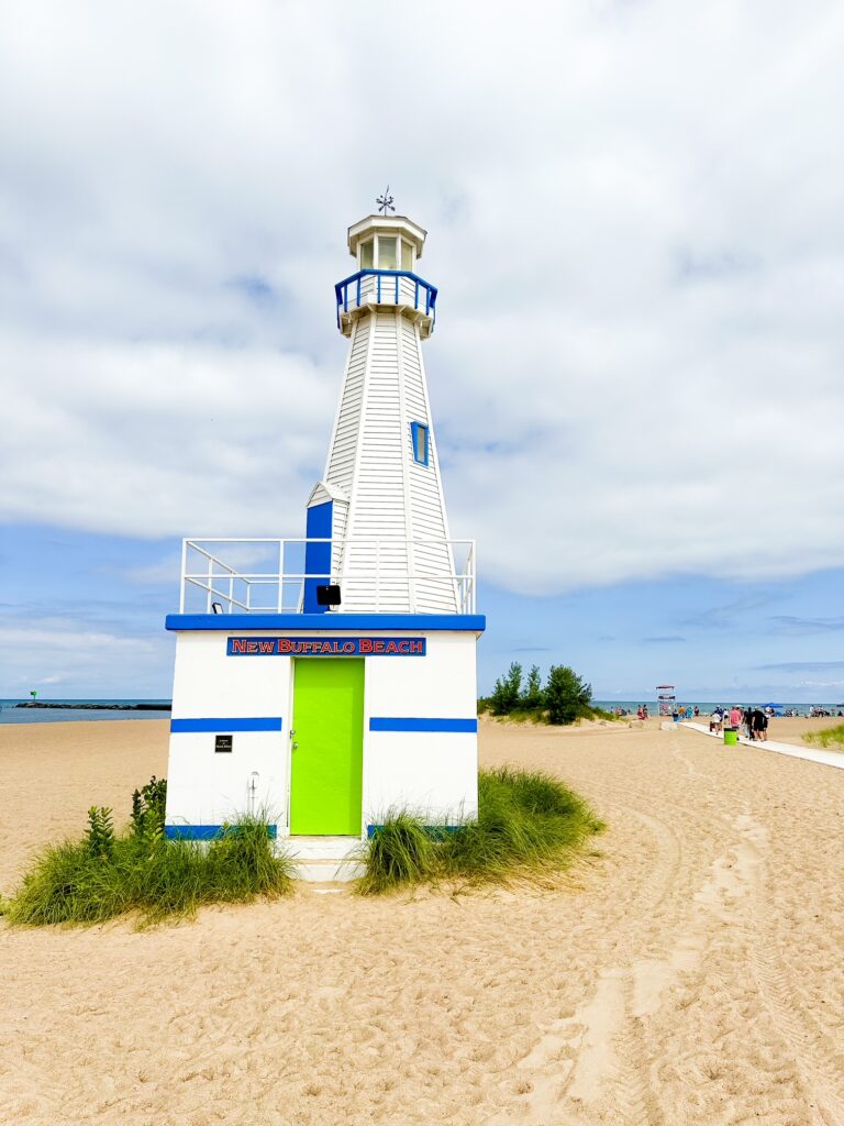 new buffalo Michigan beach