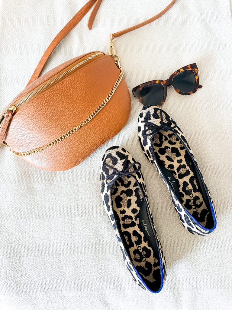 rothy's ballet flat, leopard print flat, 