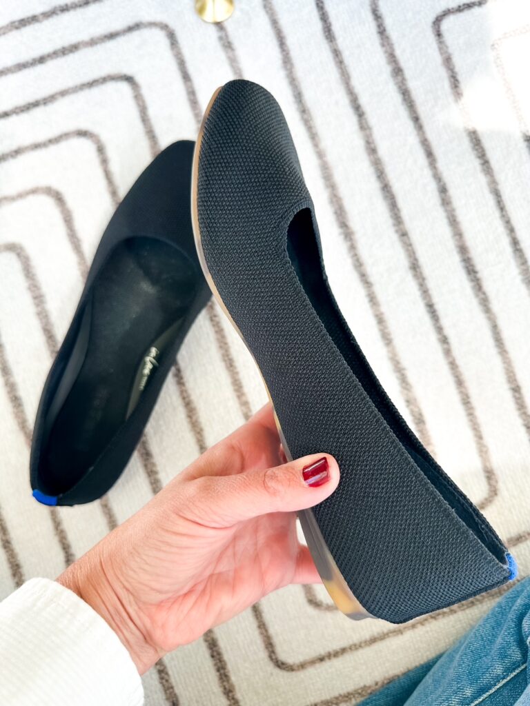 rothy's square max, washable flats