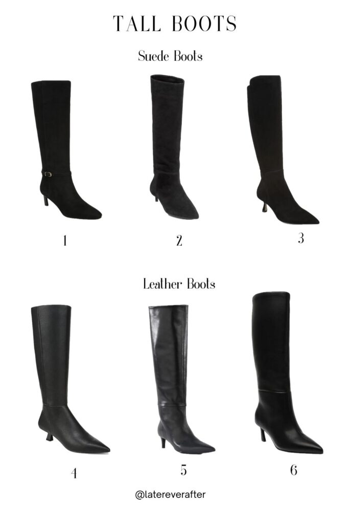tall boots for the office
