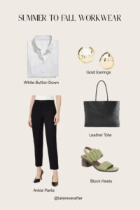 summer office outfit for women